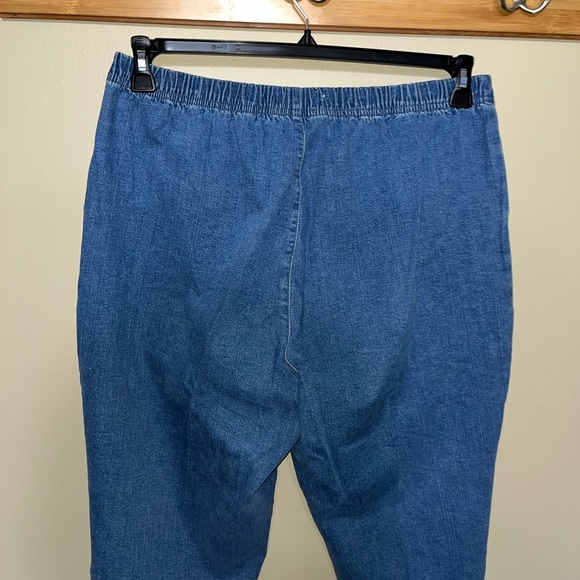 Women's Blue Jean Shorts/Capris - Picture 2 of 4